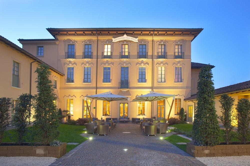 Villa Appiani Hotel Trezzo sullʼAdda Exteriör bild