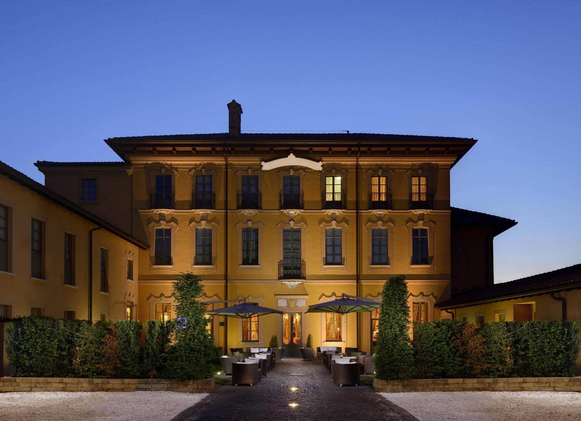 Villa Appiani Hotel Trezzo sullʼAdda Exteriör bild